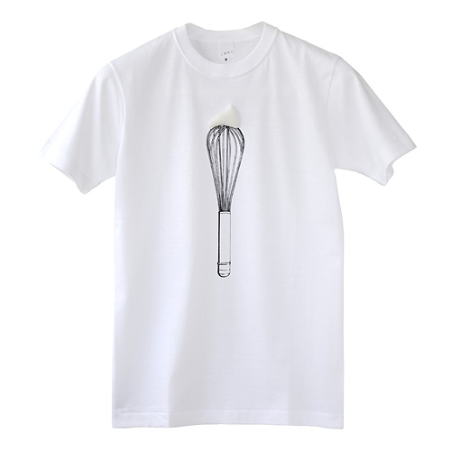 Tシャツ「泡立て器」